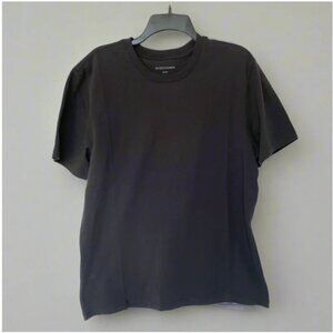 Outerknown Sojourn Organic Cotton Tee Mens Medium Black Short Sleeve Shirt